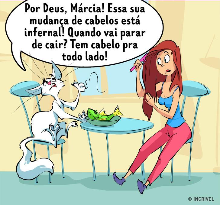 Como seria se trocássemos de lugar com nossos pets Como seria se trocássemos de lugar com nossos pets