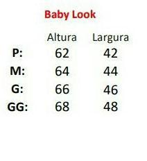 Camiseta - Santo - Feminina Baby Look - Branca