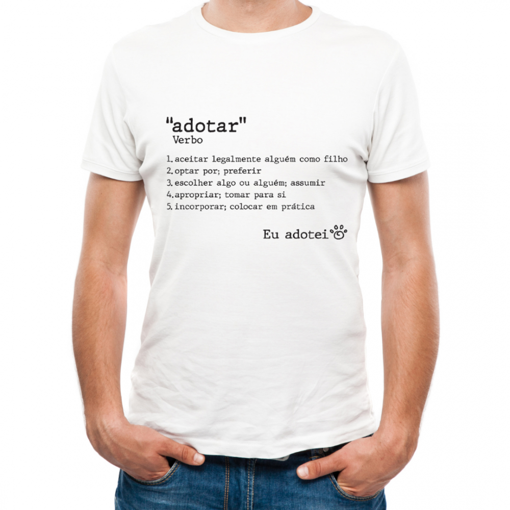 Camiseta Adotar