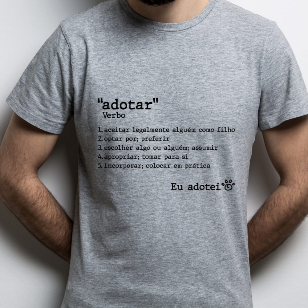 Camiseta Adotar 