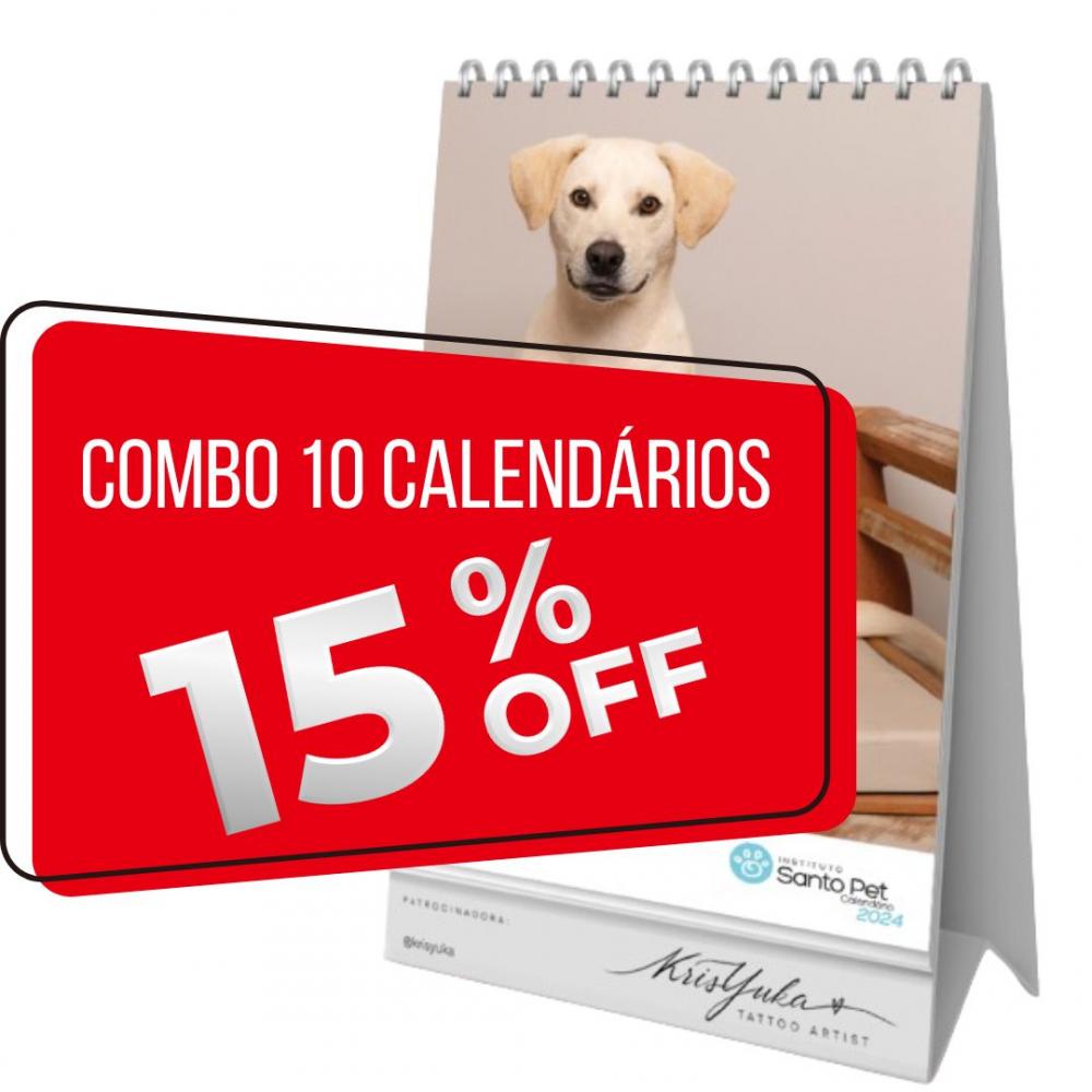 Combo 10 Calendários 2024
